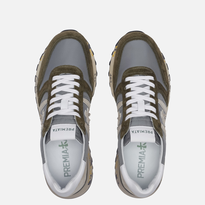 Мужские кроссовки Premiata, цвет серый, размер 46 LAN05195 Lander 5195 - фото 2