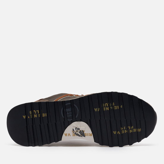 Мужские кроссовки Premiata Lander 5360 Light Grey/Brown