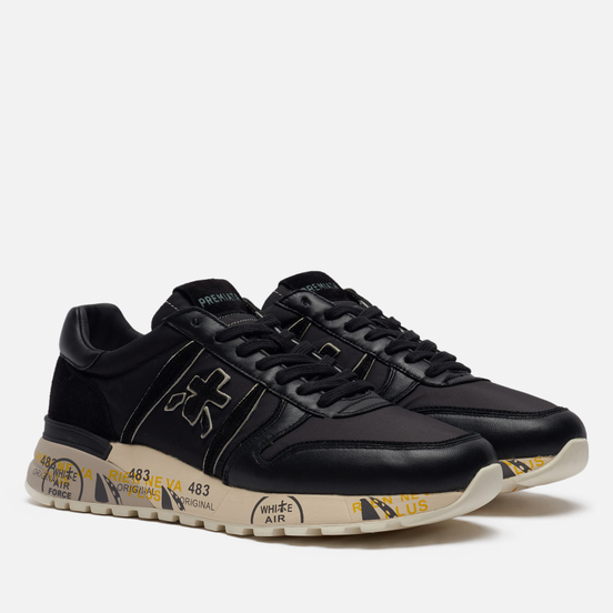 Мужские кроссовки Premiata Lander 5363 Black