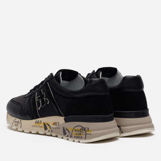 Мужские кроссовки Premiata Lander 5363 Black