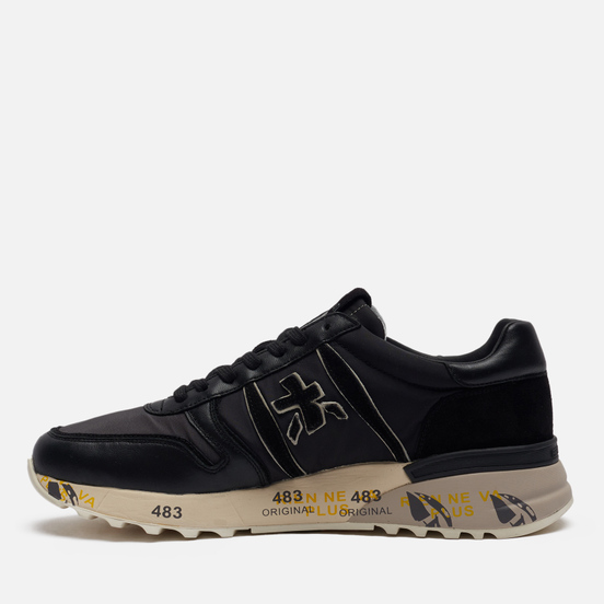 Мужские кроссовки Premiata Lander 5363 Black