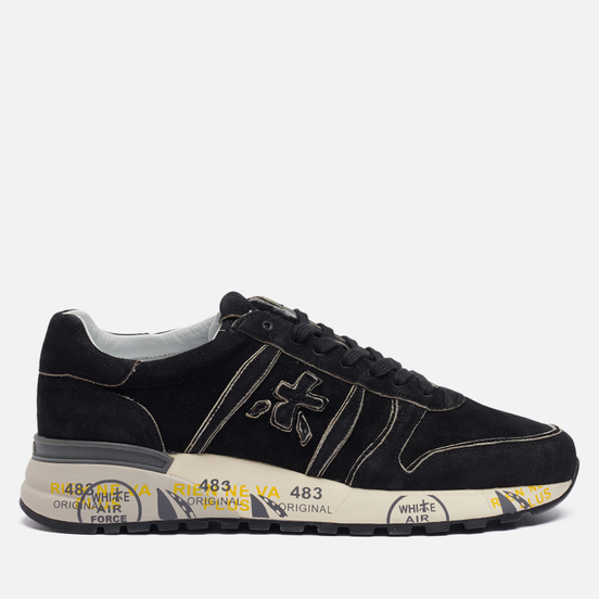 Мужские кроссовки Premiata Lander 5534 Black