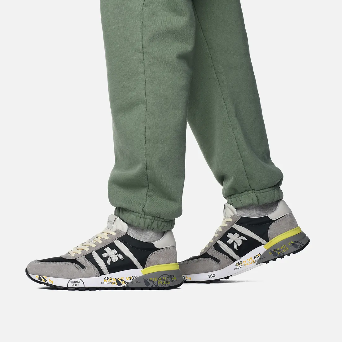 Premiata Мужские кроссовки Lander 6632