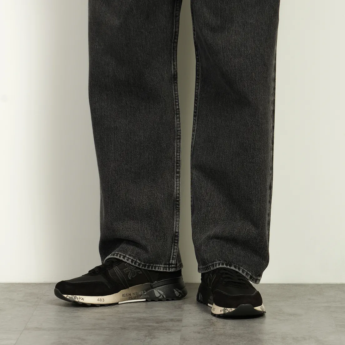 Premiata Мужские кроссовки Lander 7079