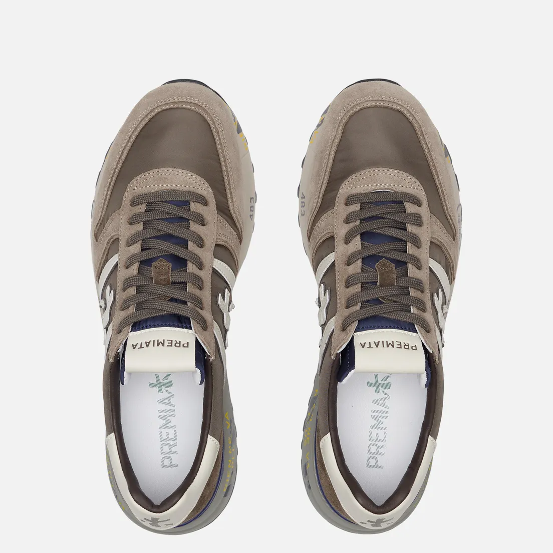 Premiata Мужские кроссовки Lander 7704