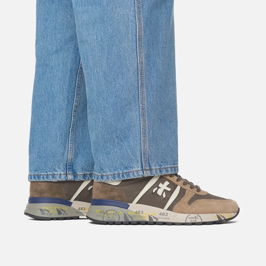 Premiata Мужские кроссовки Lander 7704