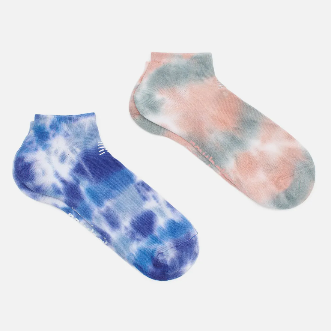 New Balance Комплект носков Essentials Endless Days Tie-Dye No-Show 2-Pack