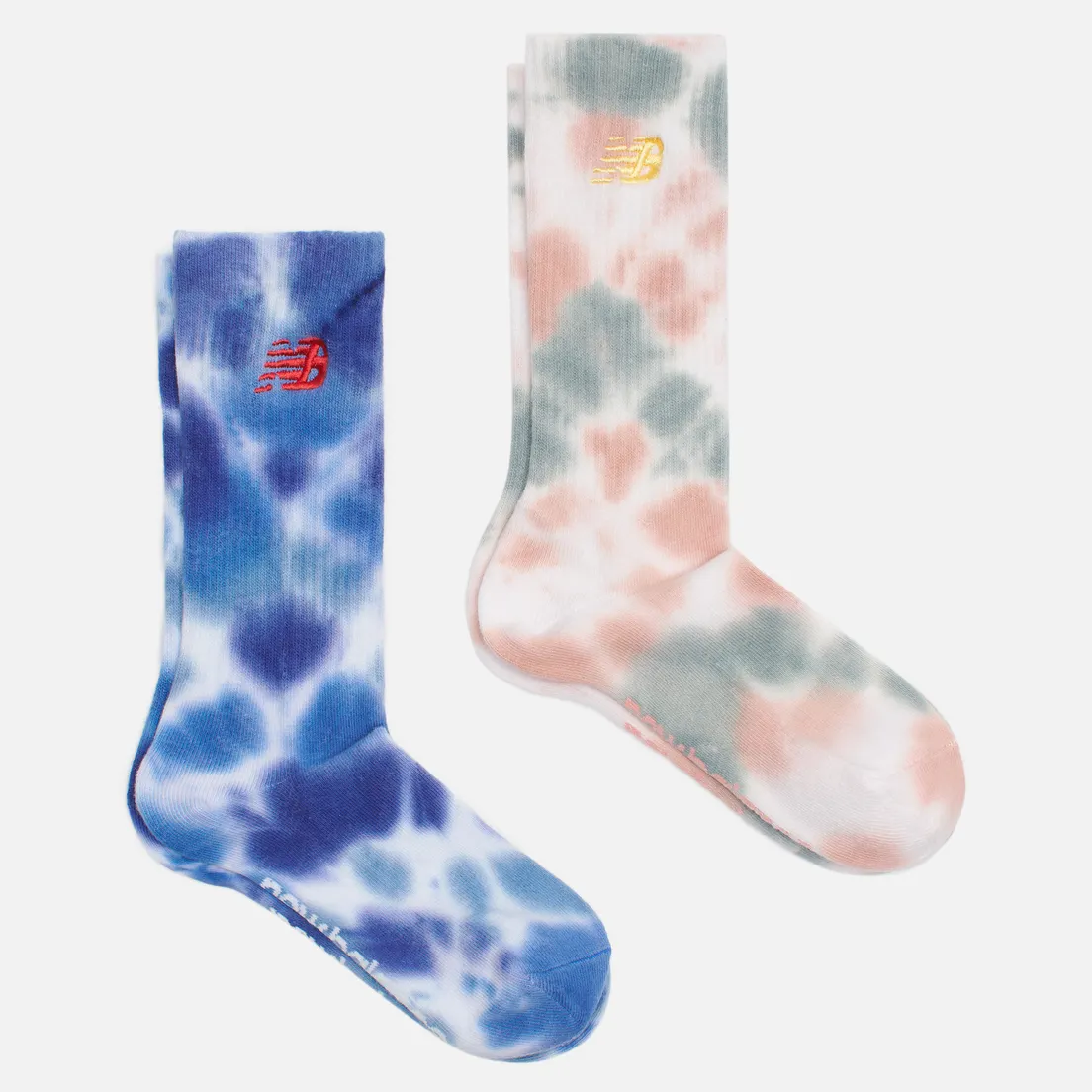 New Balance Комплект носков Essentials Endless Days Tie-Dye Crew 2-Pack