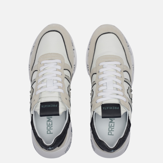 Женские кроссовки Premiata Layla 5417 White/Black