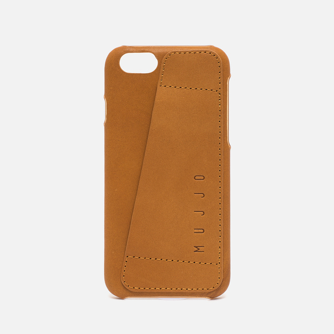 Чехол Mujjo Leather Wallet 80 IPhone 6/6s Tan