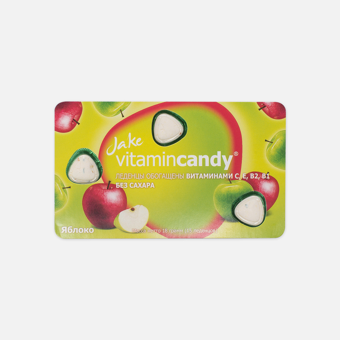 JAKE Леденцы Vitamin C Apple 18.75g