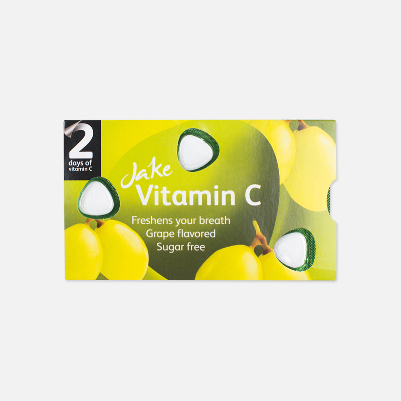 JAKE Леденцы Vitamin C Grape 18.75g