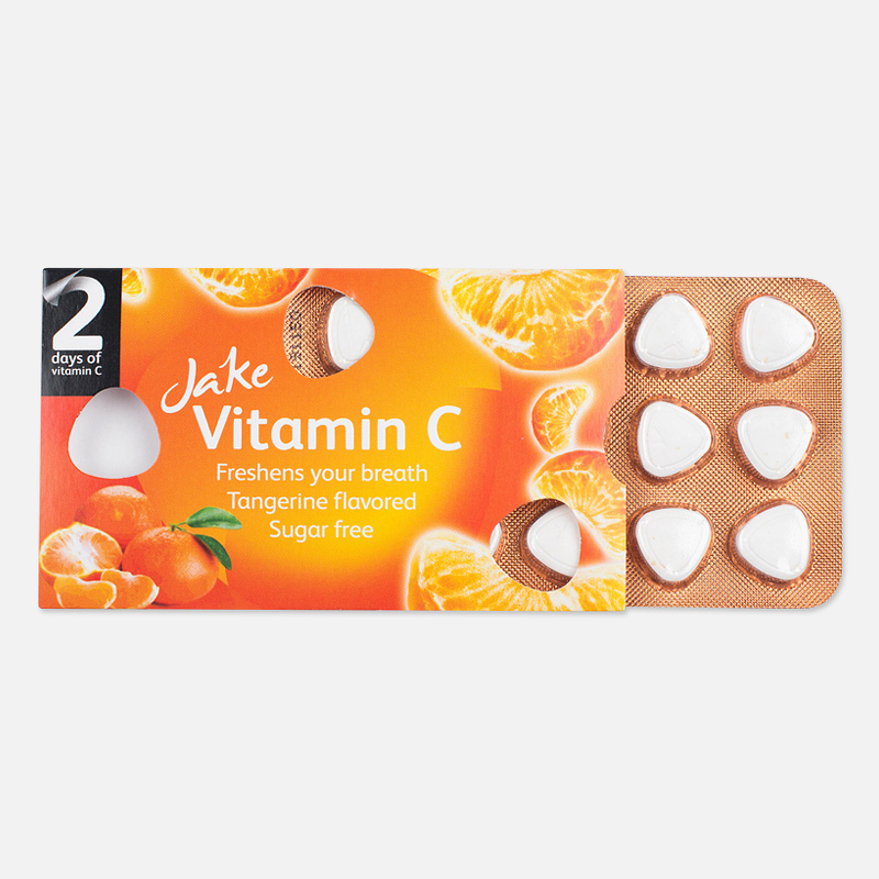 JAKE Леденцы Vitamin C Mandarin 18.75g