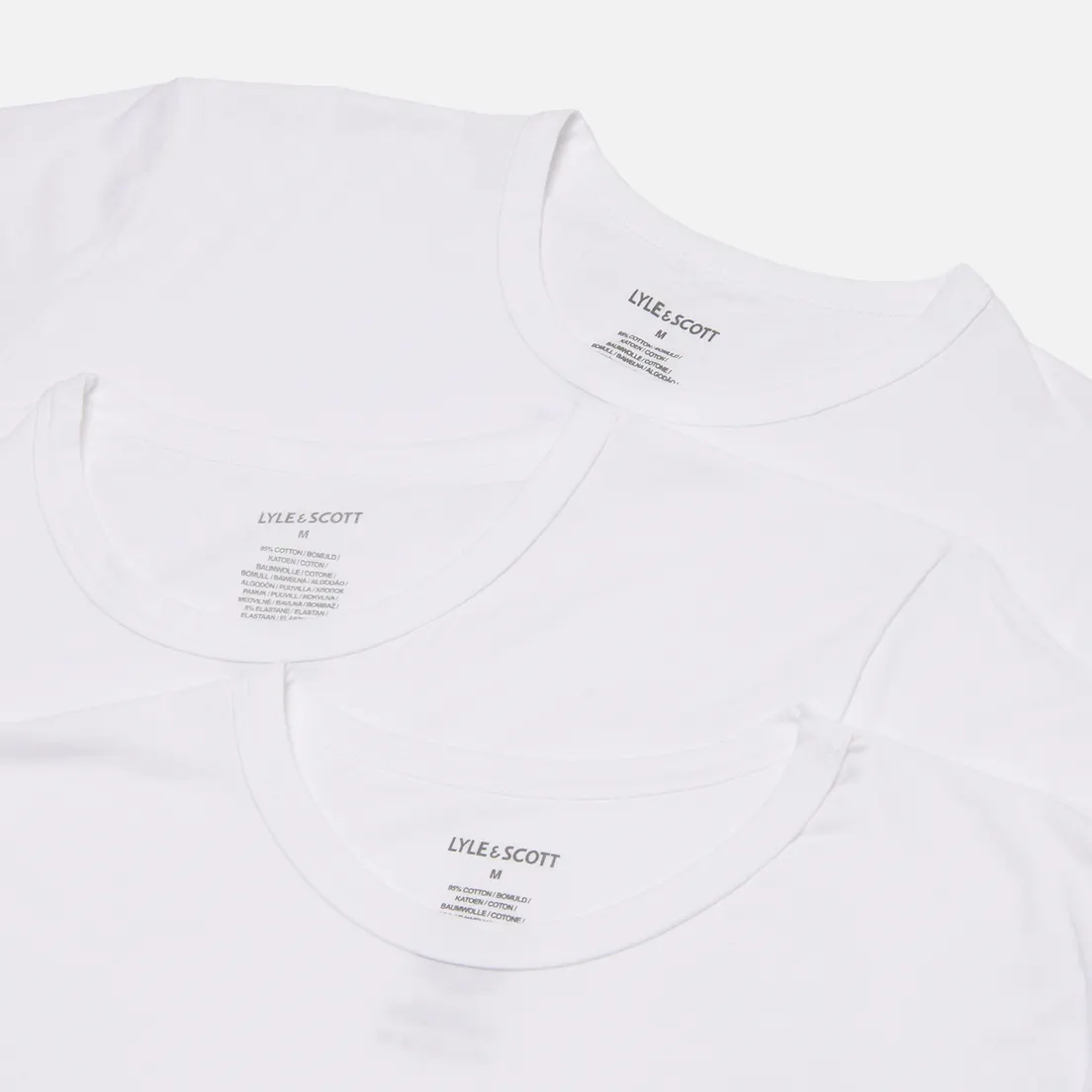 Lyle & Scott Комплект мужских футболок Basic 3-Pack