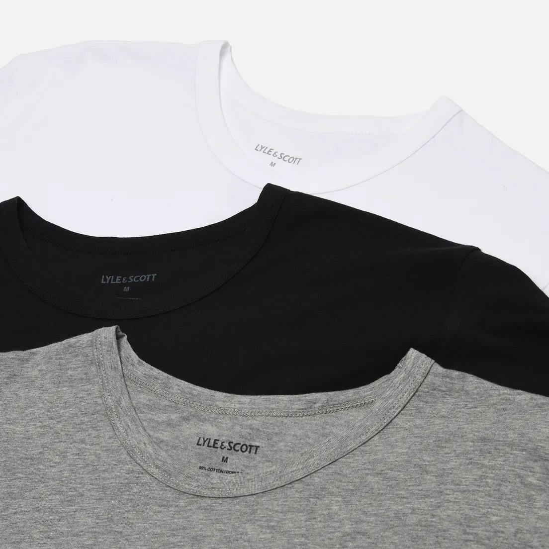 Lyle & Scott Комплект мужских футболок Basic 3-Pack