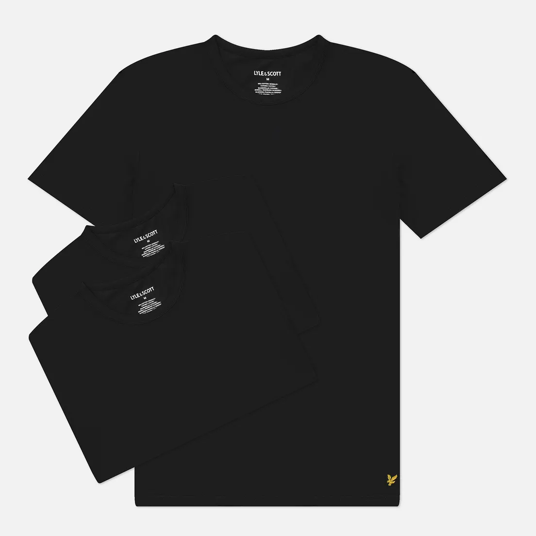 Lyle & Scott Комплект мужских футболок Basic 3-Pack