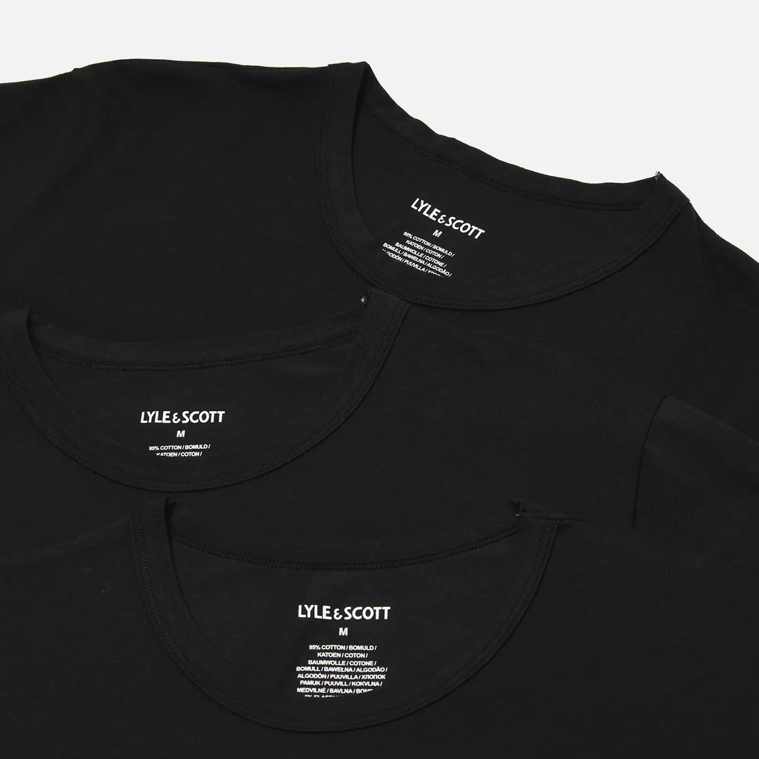 Lyle & Scott Комплект мужских футболок Basic 3-Pack