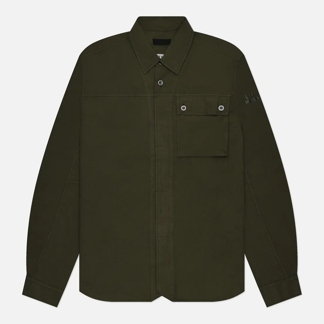 Left Hand Sportswear Мужская рубашка Button Pocket