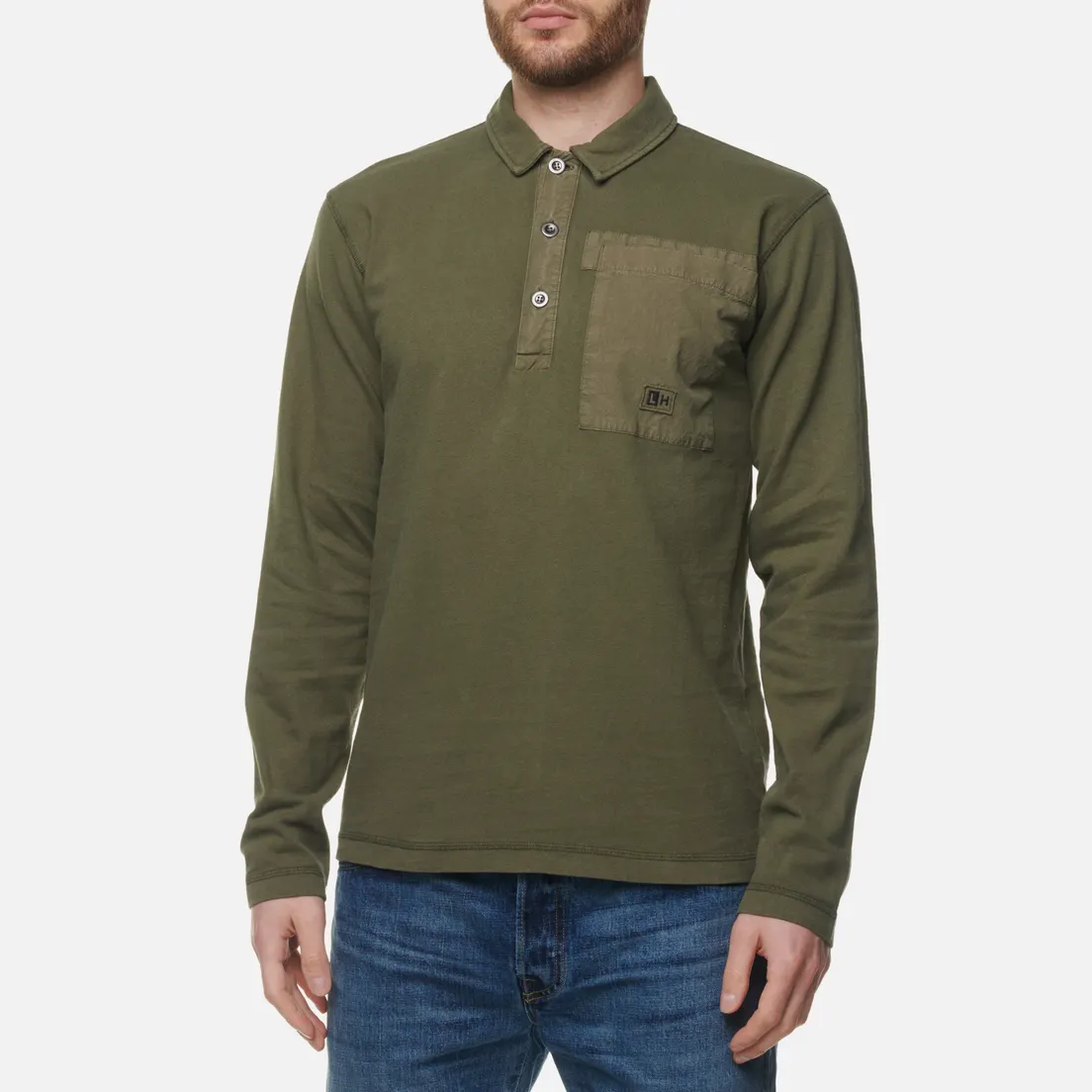 Left Hand Sportswear Мужской лонгслив Polo