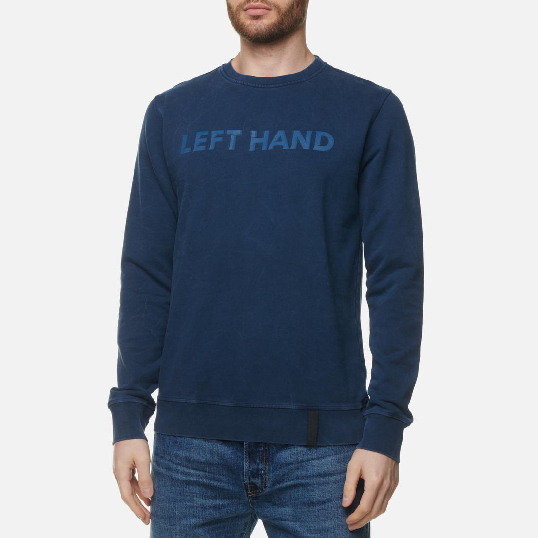 Left Hand Sportswear Мужская толстовка Special Dye Crew Neck