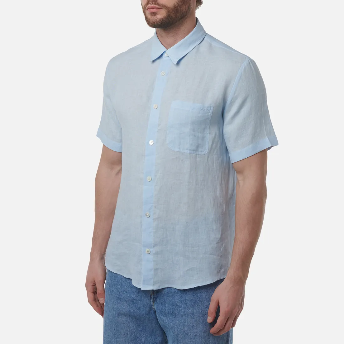 A.P.C. Мужская рубашка Bellini Logo