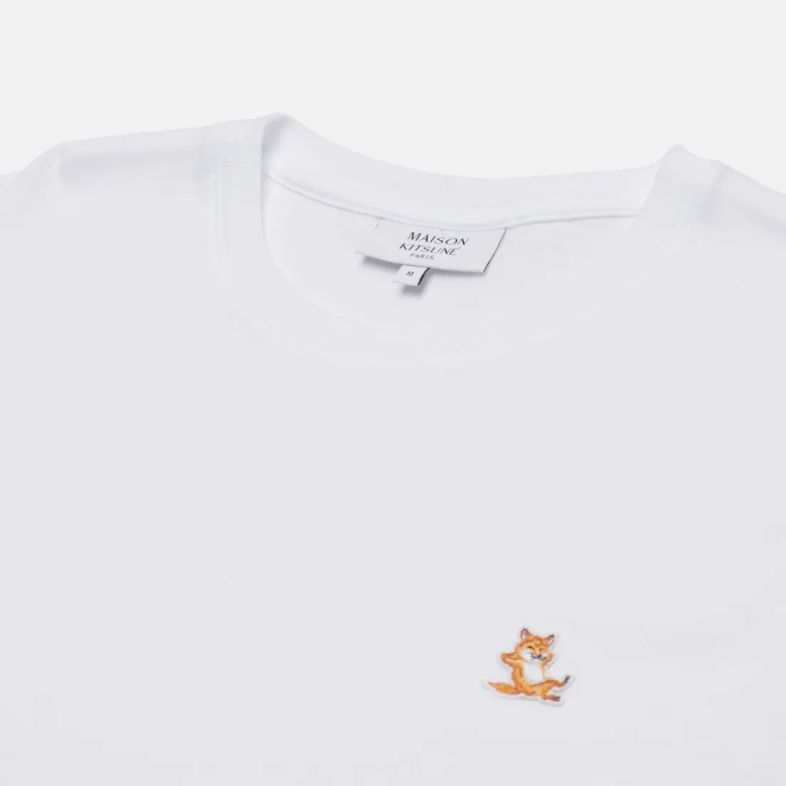 Maison Kitsune Мужская футболка Chillax Fox Patch Regular