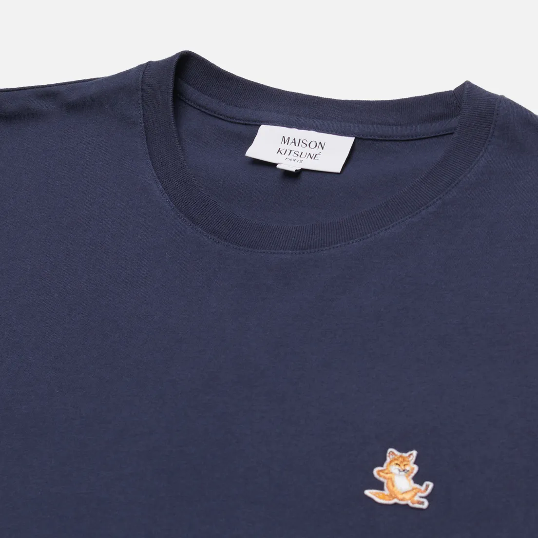 Maison Kitsune Мужская футболка Chillax Fox Patch Regular
