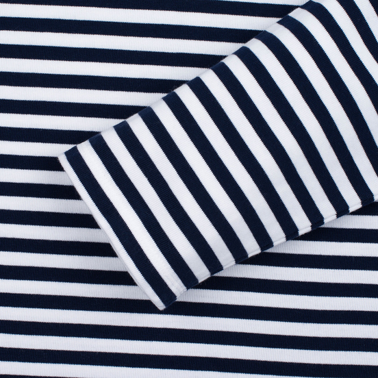 Мужской лонгслив Nanamica Coolmax St. Jersey Navy/White