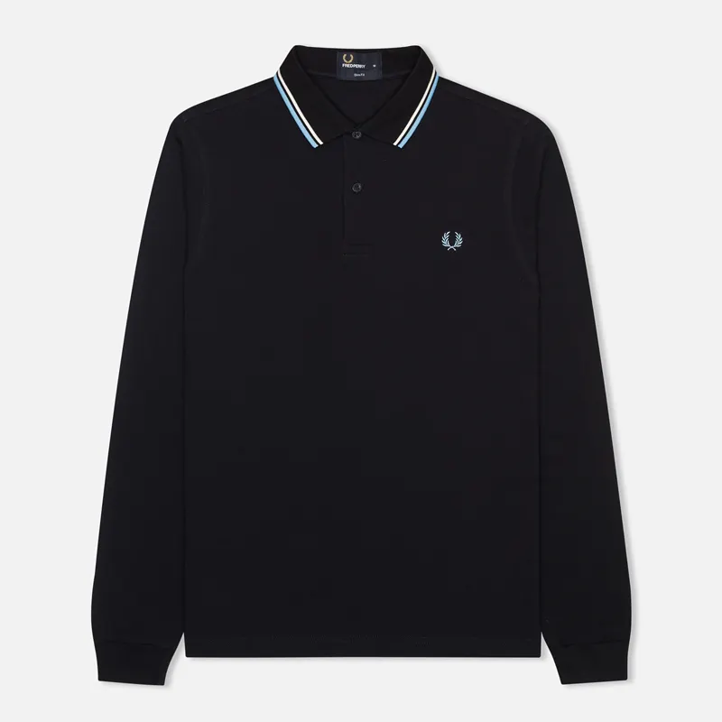 Fred Perry Мужской лонгслив Tipped Polo
