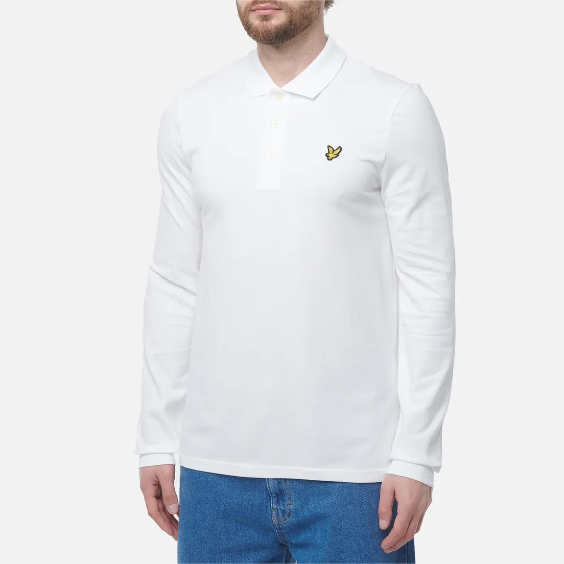Lyle & Scott Мужской лонгслив Pique Stretch