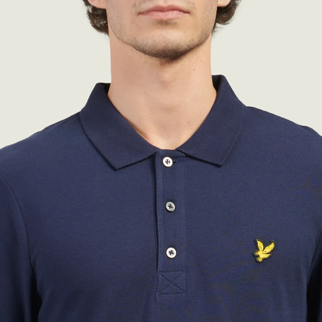 Lyle & Scott Мужской лонгслив Pique Stretch