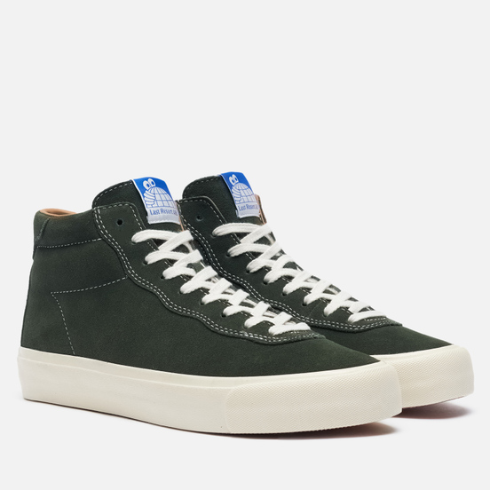 Мужские кеды Last Resort AB VM001 Suede Hi Olive/White