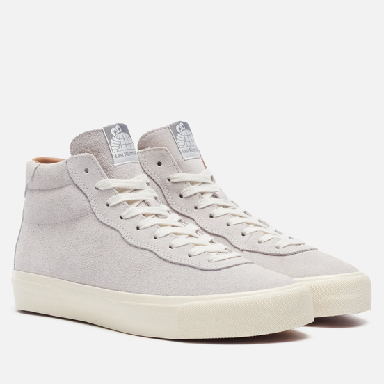 Мужские кеды Last Resort AB VM001 Suede Hi White/White