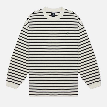 Мужской лонгслив Kangol Stripe, цвет чёрный, размер L