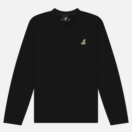 Мужской лонгслив Kangol Logo, цвет чёрный, размер XL