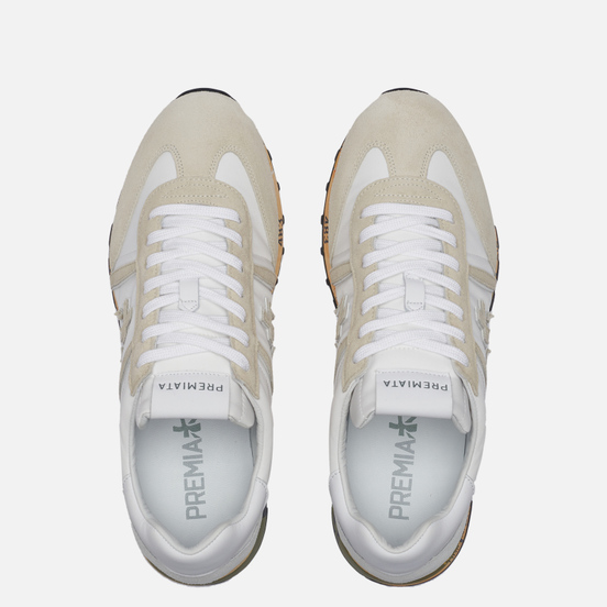 Мужские кроссовки Premiata Lucy 5153 White/Beige