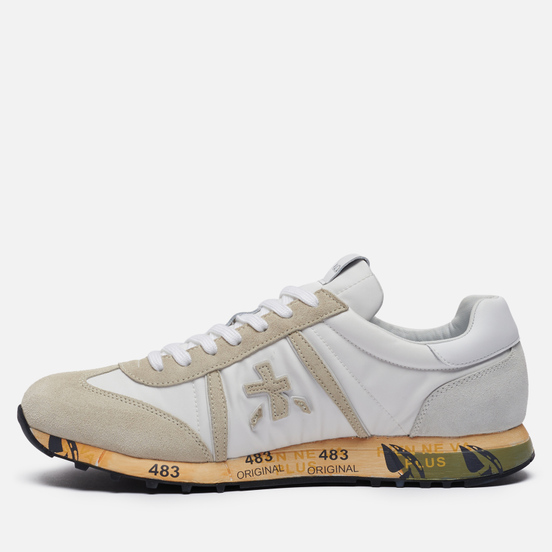 Мужские кроссовки Premiata Lucy 5153 White/Beige