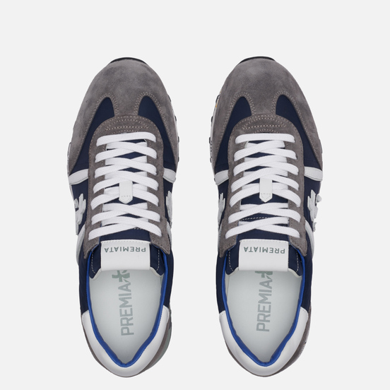 Мужские кроссовки Premiata Lucy 600E Grey/Navy