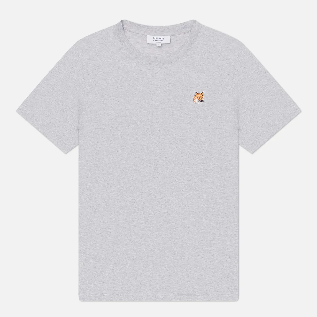 Maison Kitsune Женская футболка Fox Head Patch Regular