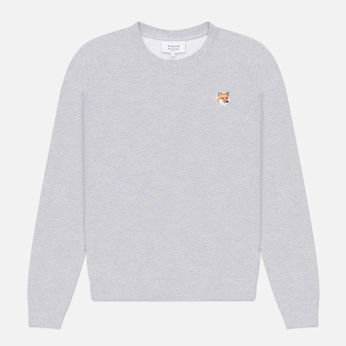Maison Kitsune Женская толстовка Fox Head Patch Regular