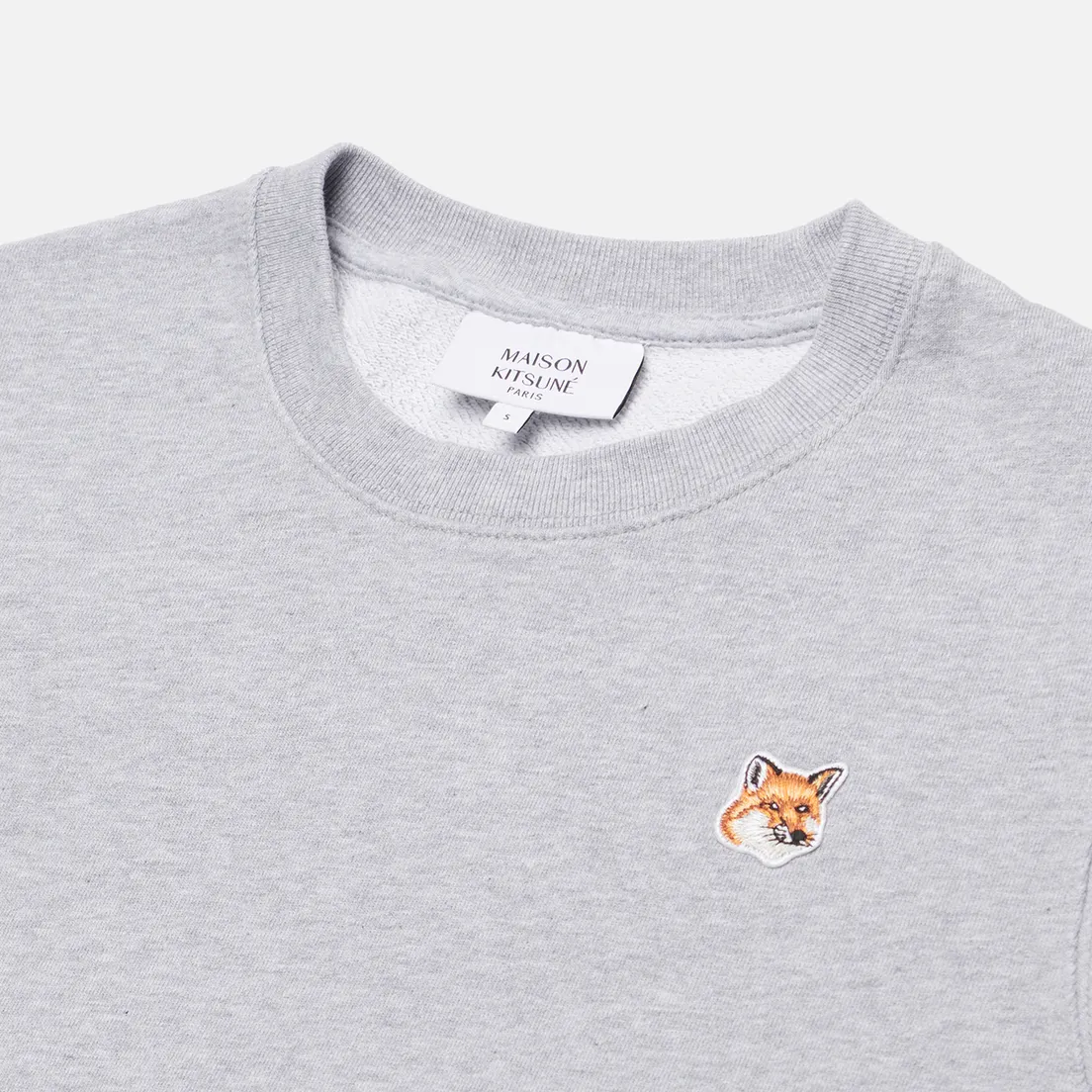 Maison Kitsune Женская толстовка Fox Head Patch Regular