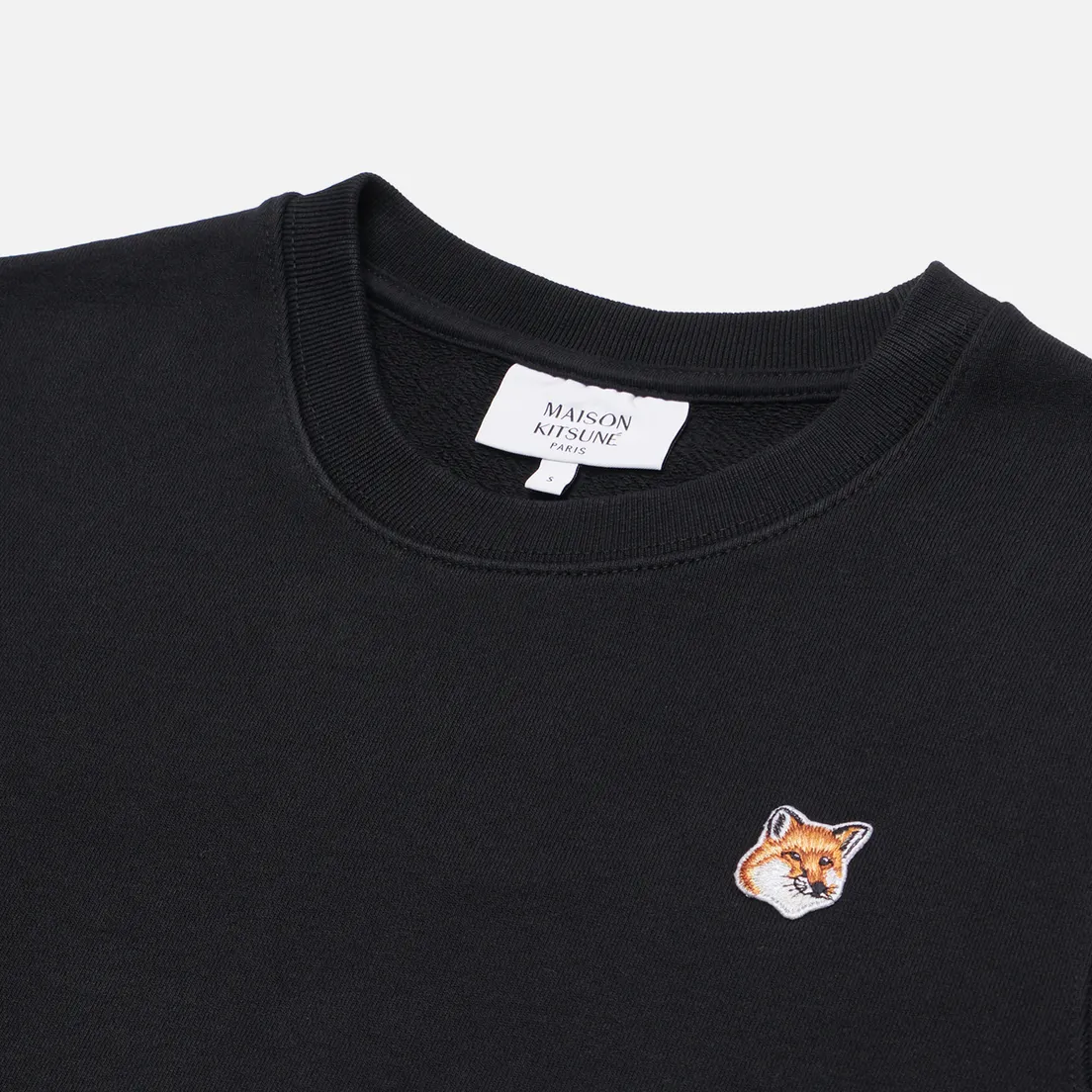 Maison Kitsune Женская толстовка Fox Head Patch Regular