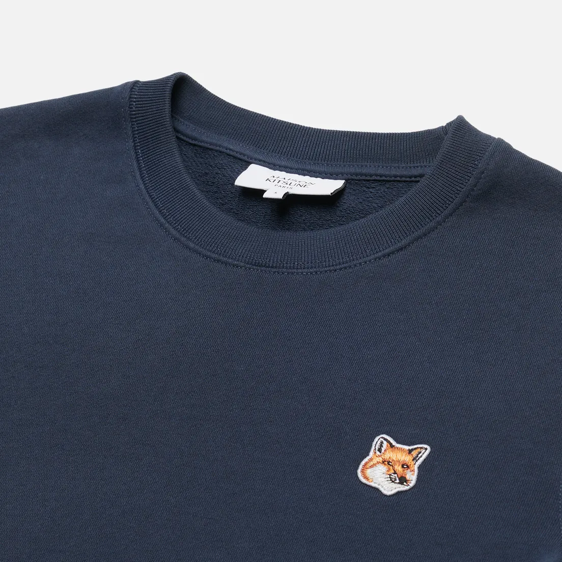 Maison Kitsune Женская толстовка Fox Head Patch Regular