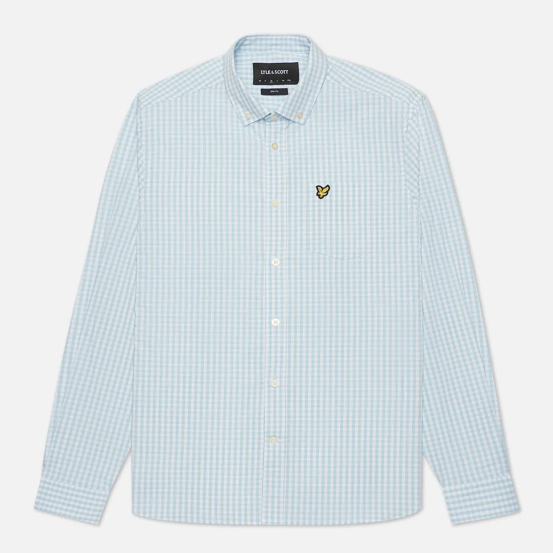 Lyle & Scott Мужская рубашка LS Slim Fit Gingham
