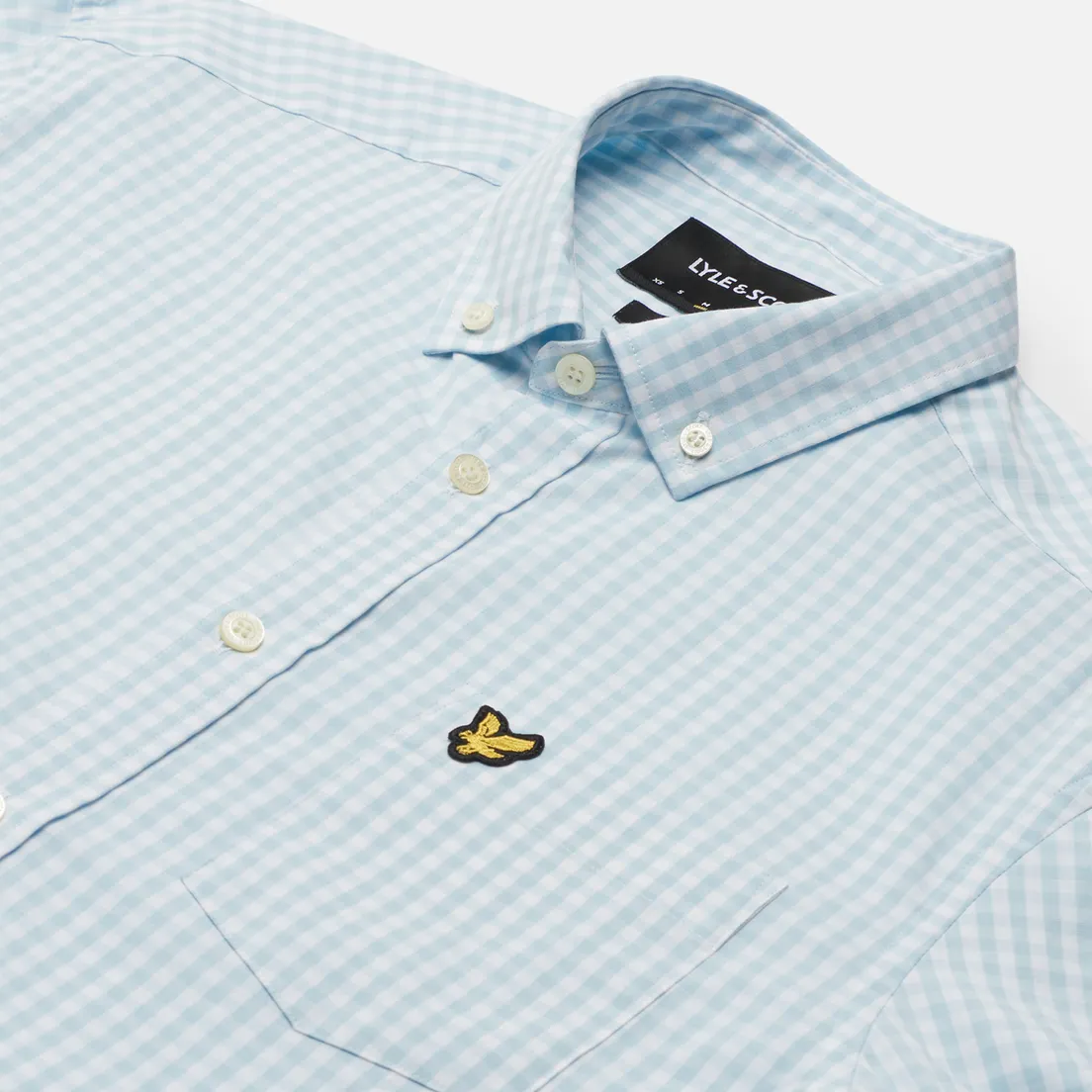 Lyle & Scott Мужская рубашка LS Slim Fit Gingham