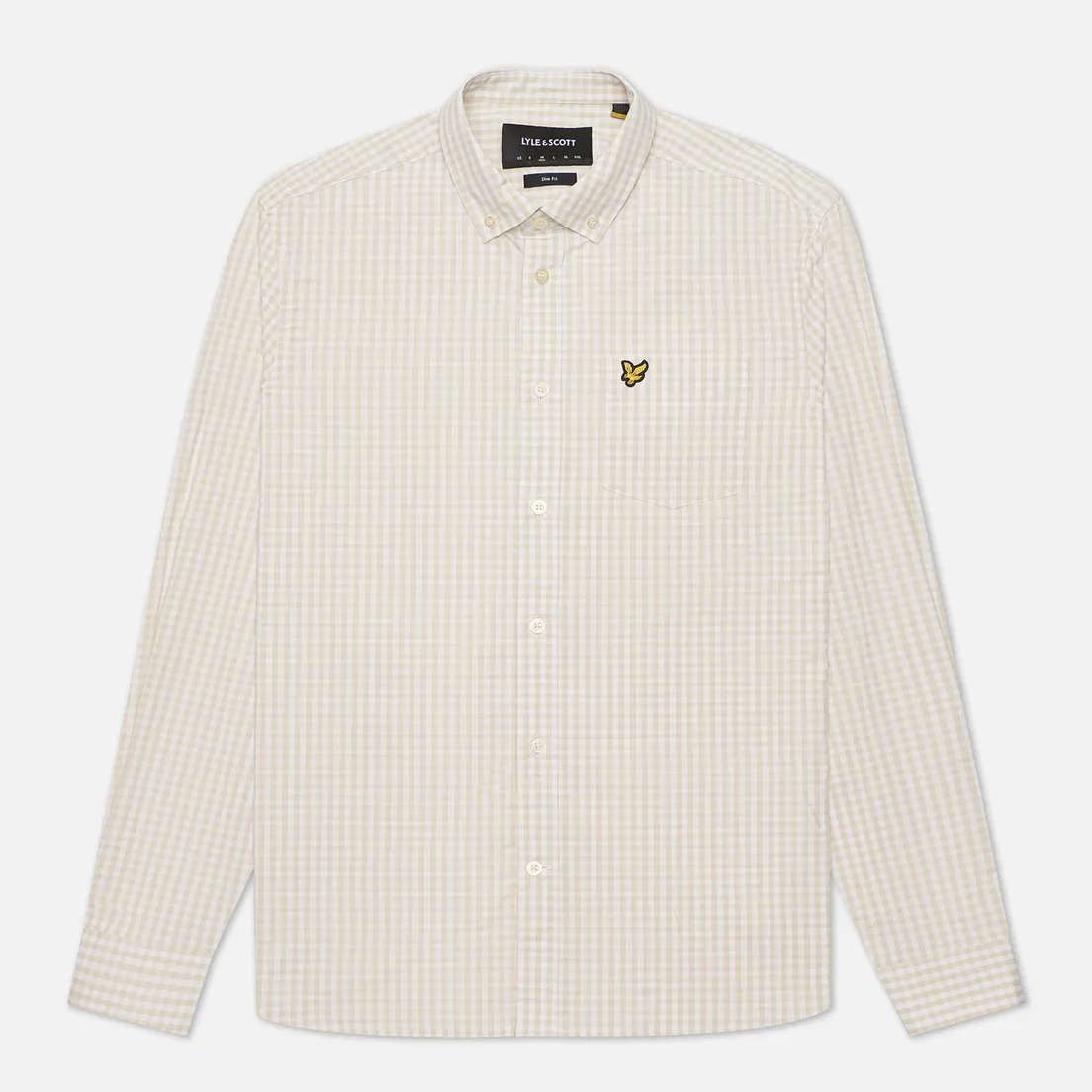 Lyle & Scott Мужская рубашка LS Slim Fit Gingham
