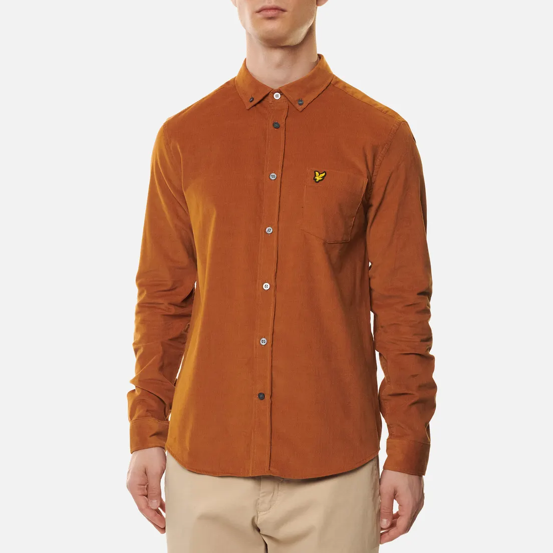 Lyle & Scott Мужская рубашка Needle Cord