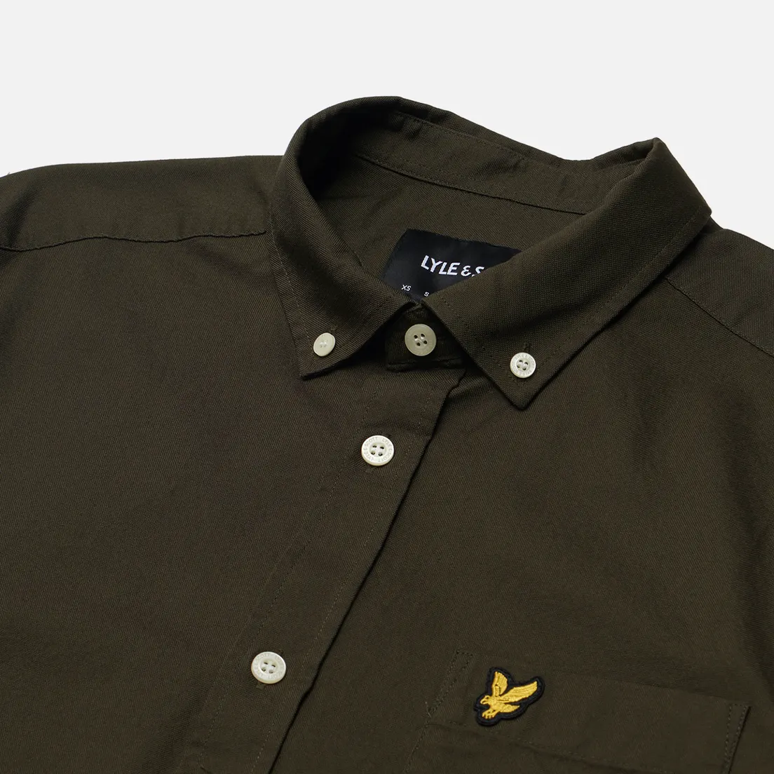 Lyle & Scott Мужская рубашка Light Weight Oxford Regular Fit