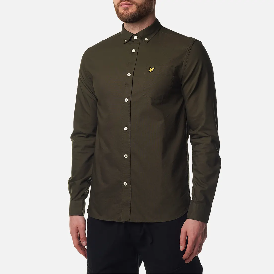 Lyle & Scott Мужская рубашка Light Weight Oxford Regular Fit