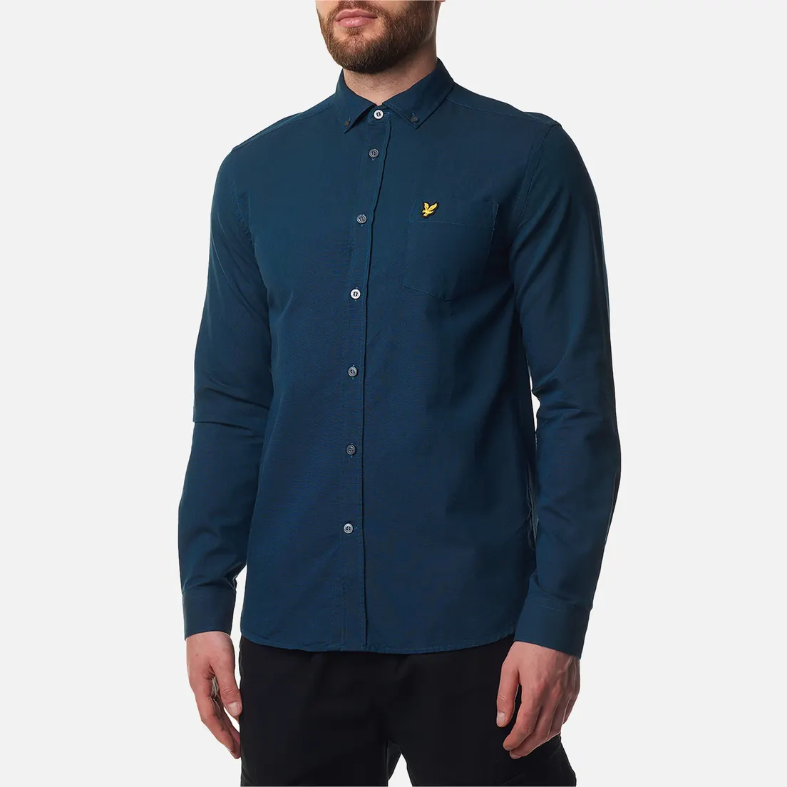 Lyle & Scott Мужская рубашка Light Weight Oxford Regular Fit